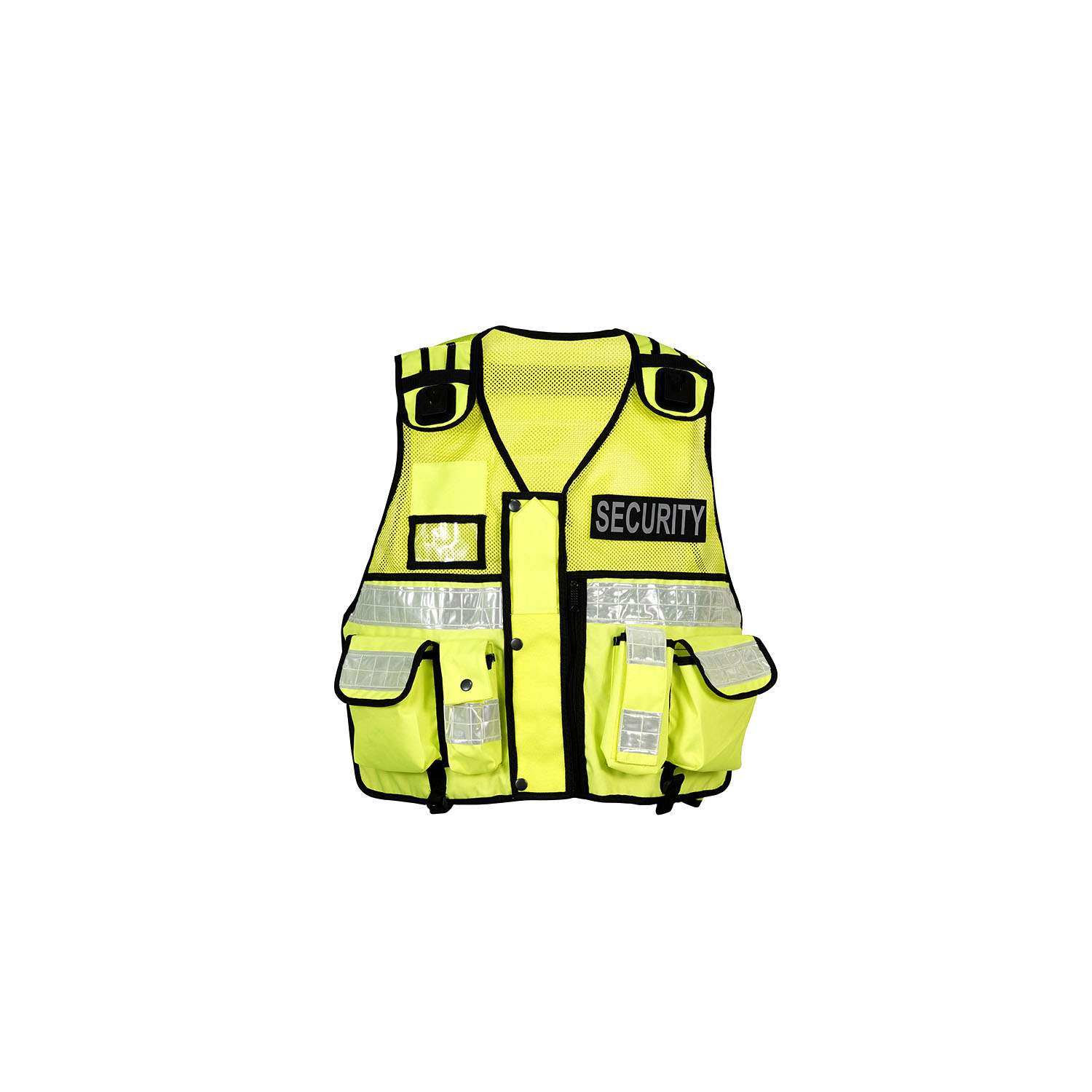Safety vest - Front view of Ghost Mannequin Photography and Flat lay